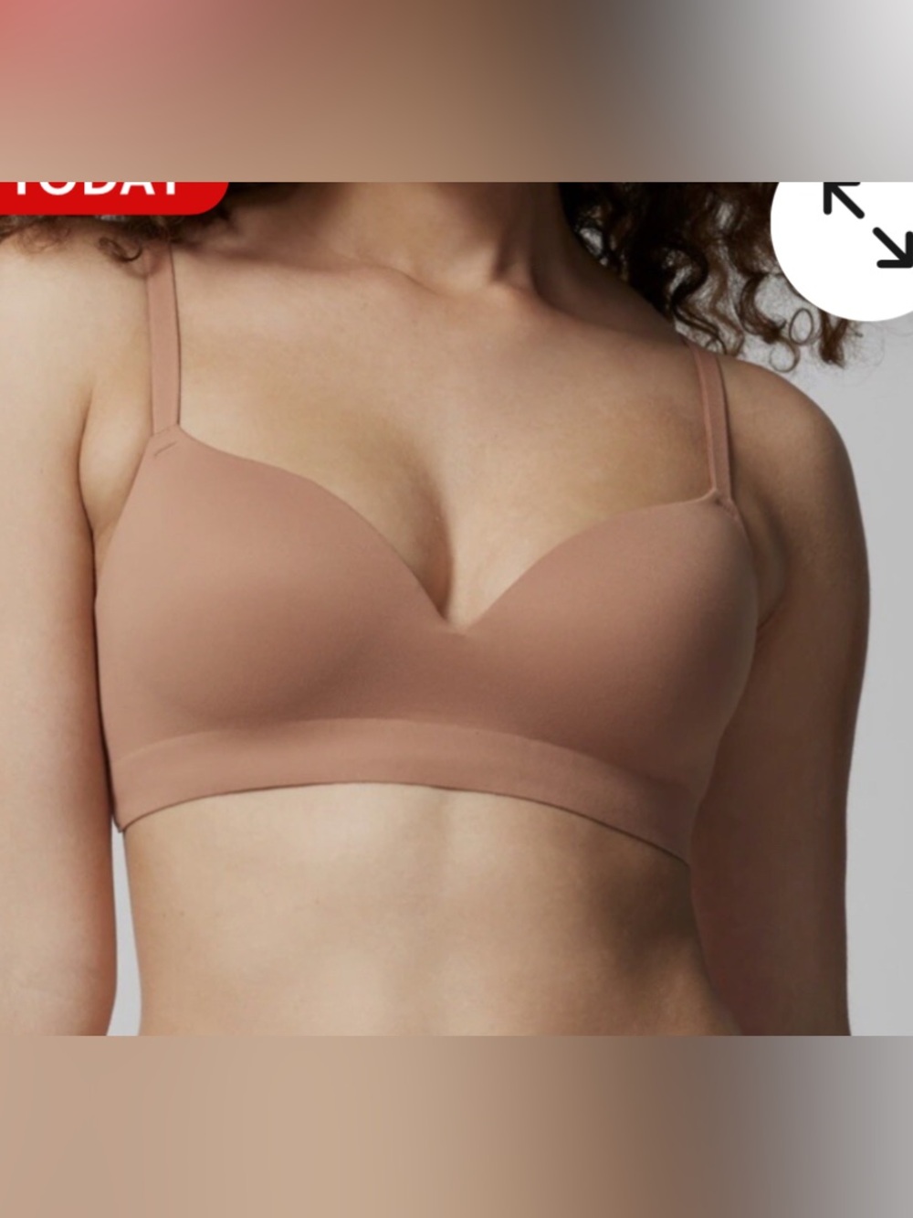 Soma Enbliss Wirefree Wireless Bra Adjustable Comfort Sleep Bra